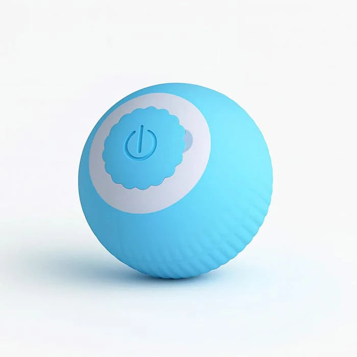 Interactive smart ball for indoor cats